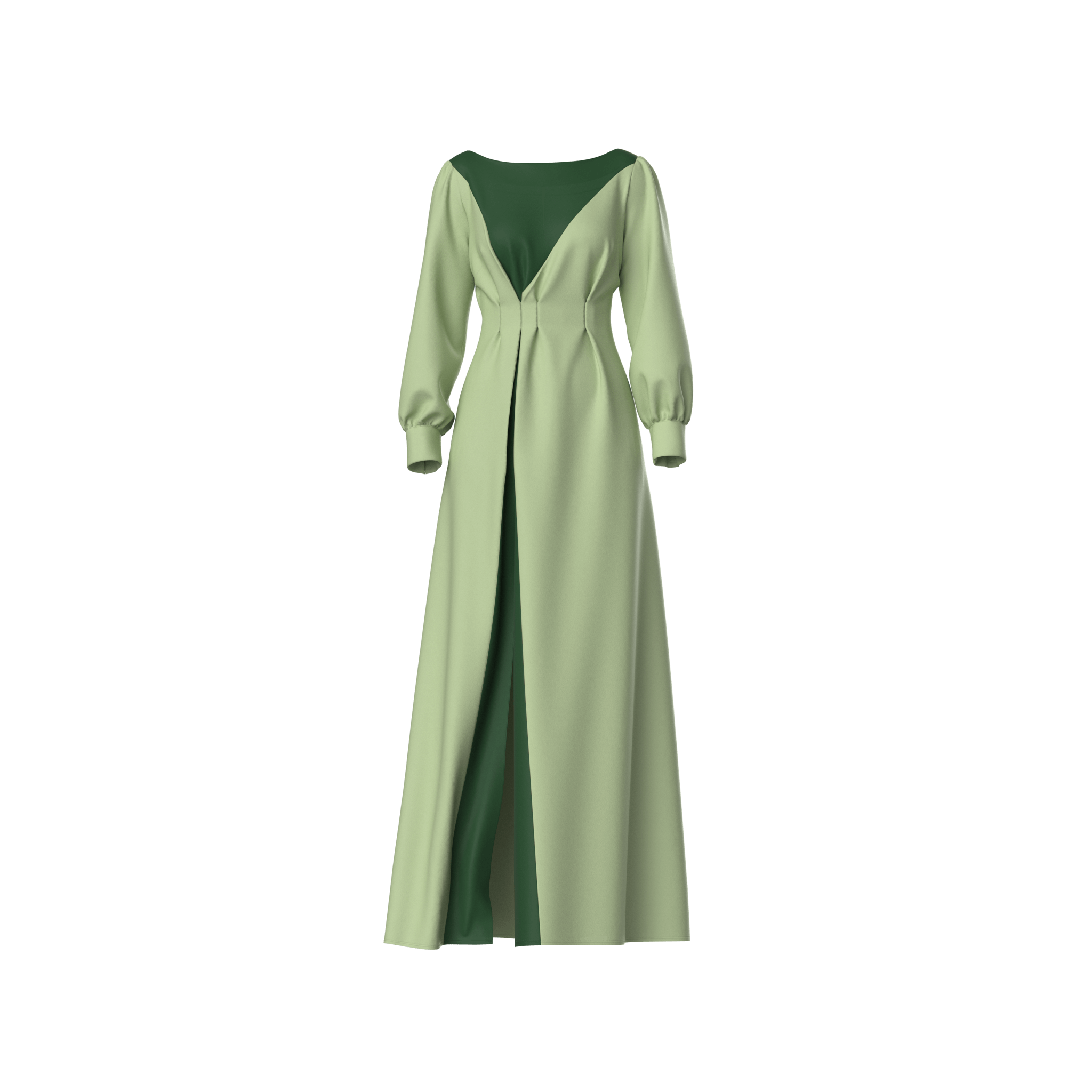 Ije Oma Color Block Maxi Dress